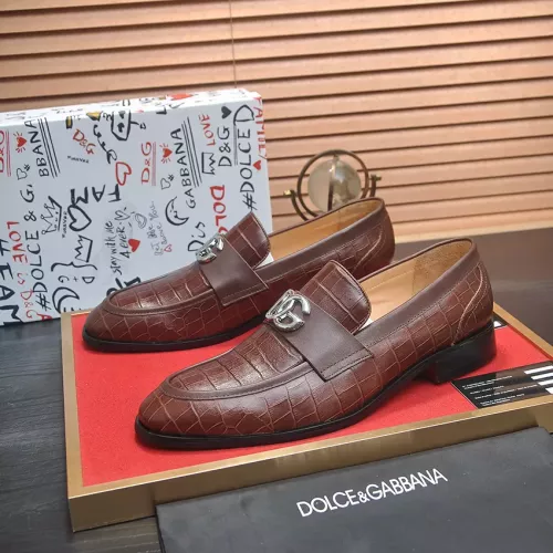 Cheap Dolce &amp; Gabbana D&amp;G Leather Shoes For Men #1339988, $$96.00 USD On Dolce &amp; Gabbana D&amp;G Leather Shoes