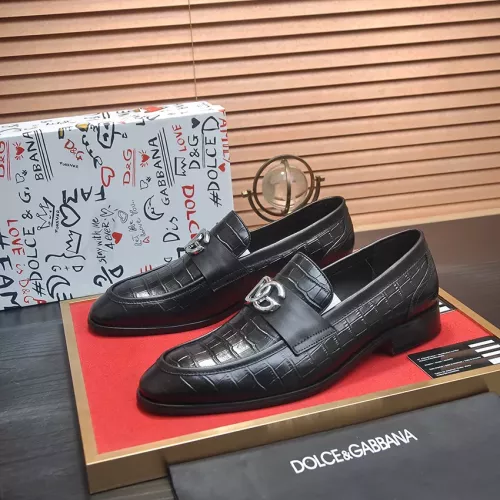 Cheap Dolce &amp; Gabbana D&amp;G Leather Shoes For Men #1339989, $$96.00 USD On Dolce &amp; Gabbana D&amp;G Leather Shoes