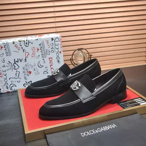 Cheap Dolce &amp; Gabbana D&amp;G Leather Shoes For Men #1339990, $$96.00 USD On Dolce &amp; Gabbana D&amp;G Leather Shoes