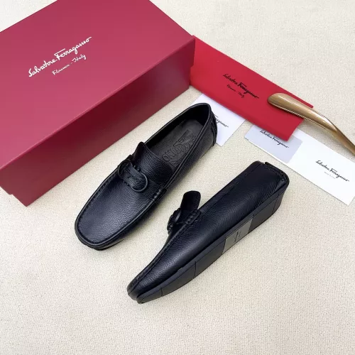 Cheap Salvatore Ferragamo Leather Shoes For Men #1339994, $$125.00 USD On Salvatore Ferragamo Leather Shoes