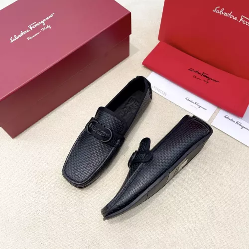 Cheap Salvatore Ferragamo Leather Shoes For Men #1340000, $$125.00 USD On Salvatore Ferragamo Leather Shoes