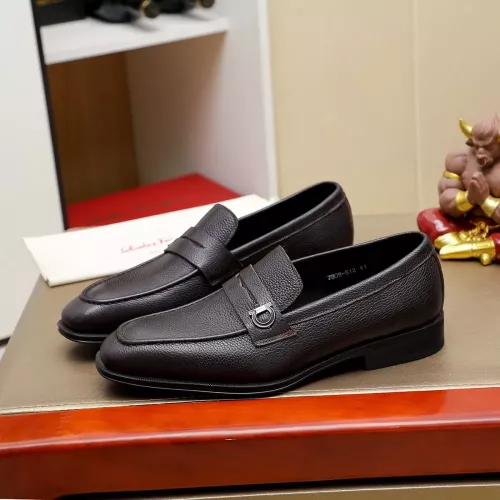 Cheap Salvatore Ferragamo Leather Shoes For Men #1340040, $$85.00 USD On Salvatore Ferragamo Leather Shoes