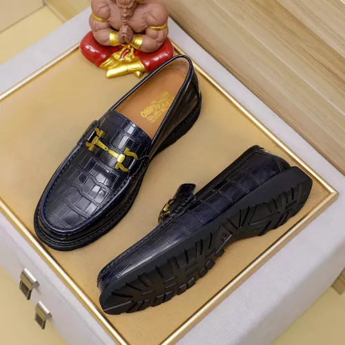 Cheap Salvatore Ferragamo Leather Shoes For Men #1340045, $$88.00 USD On Salvatore Ferragamo Leather Shoes