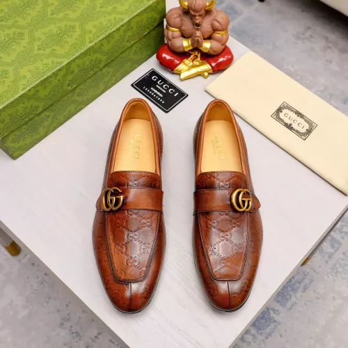 Replica Gucci Oxfords Shoes For Men #1340052 $85.00 USD for Wholesale