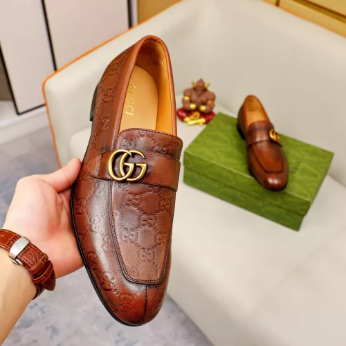 Replica Gucci Oxfords Shoes For Men #1340052 $85.00 USD for Wholesale