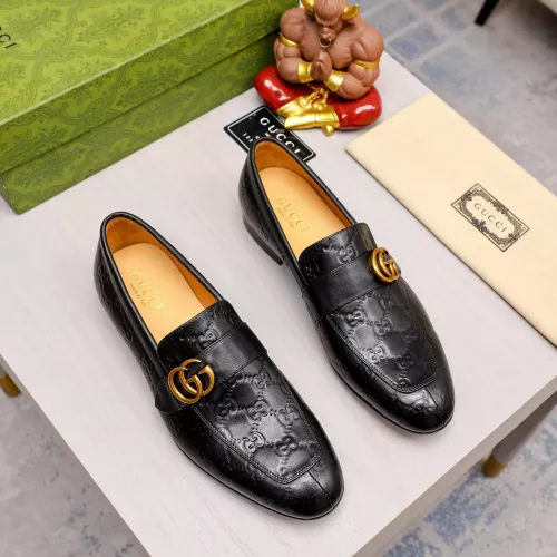 Replica Gucci Oxfords Shoes For Men #1340053 $85.00 USD for Wholesale