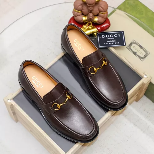 Replica Gucci Oxfords Shoes For Men #1340054 $88.00 USD for Wholesale