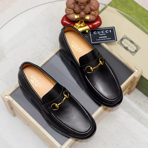 Replica Gucci Oxfords Shoes For Men #1340055 $88.00 USD for Wholesale