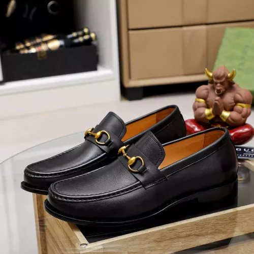 Replica Gucci Oxfords Shoes For Men #1340055 $88.00 USD for Wholesale