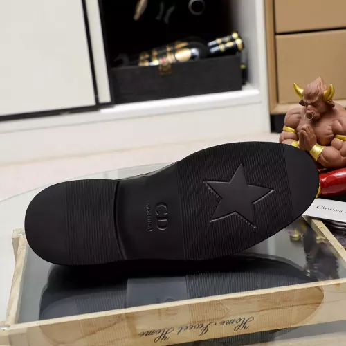 Replica Christian Dior Leather Shoes For Men #1340109 $96.00 USD for Wholesale