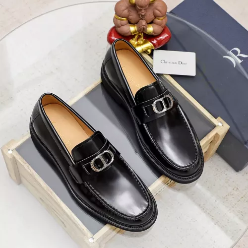 Replica Christian Dior Leather Shoes For Men #1340111 $96.00 USD for Wholesale