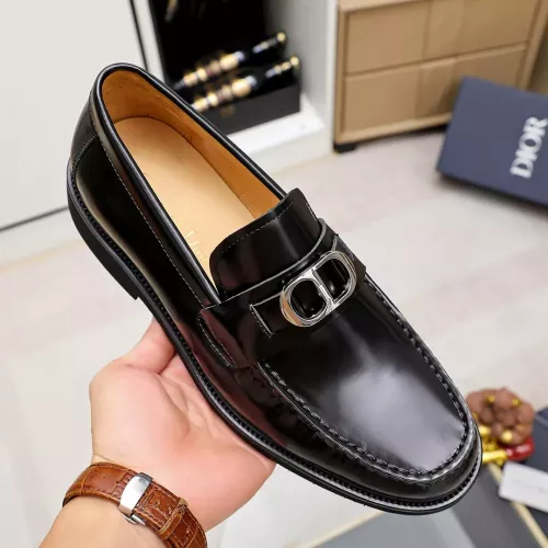 Replica Christian Dior Leather Shoes For Men #1340111 $96.00 USD for Wholesale