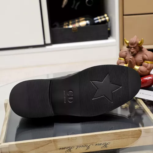 Replica Christian Dior Leather Shoes For Men #1340111 $96.00 USD for Wholesale