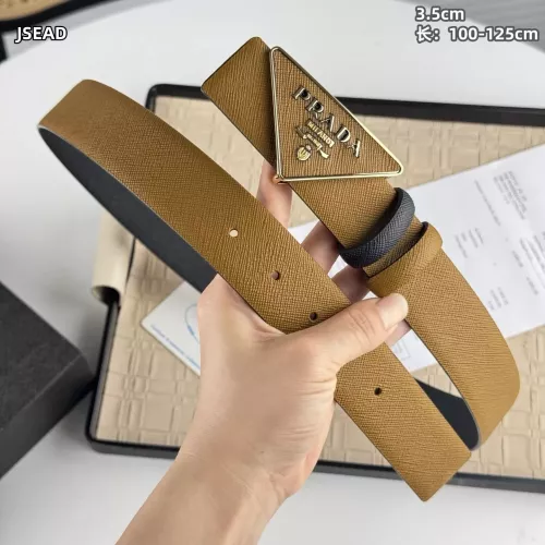 Cheap Prada AAA Quality Belts In Gold For Men #1340119, $$56.00 USD On Prada AAA Quality Belts