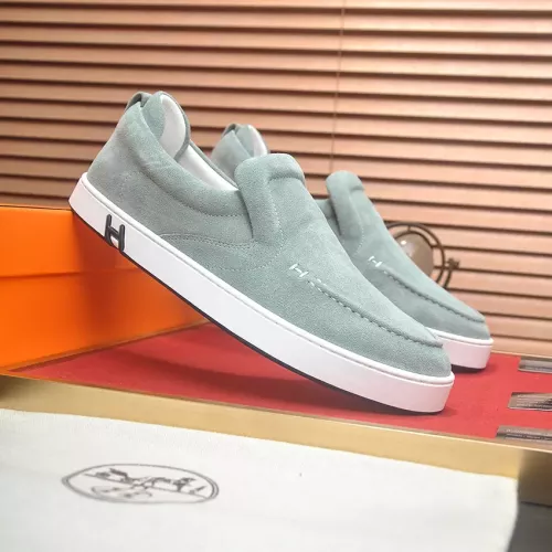 Replica Hermes Casual Shoes For Men #1340163 $108.00 USD for Wholesale