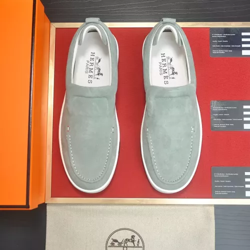 Replica Hermes Casual Shoes For Men #1340163 $108.00 USD for Wholesale