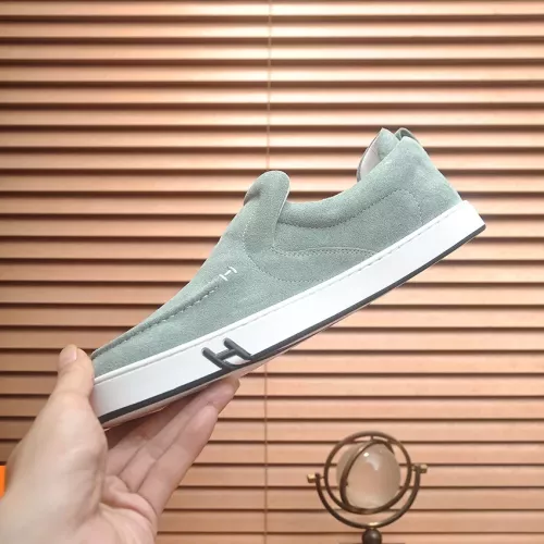 Replica Hermes Casual Shoes For Men #1340163 $108.00 USD for Wholesale