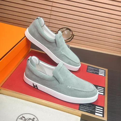 Replica Hermes Casual Shoes For Men #1340163 $108.00 USD for Wholesale