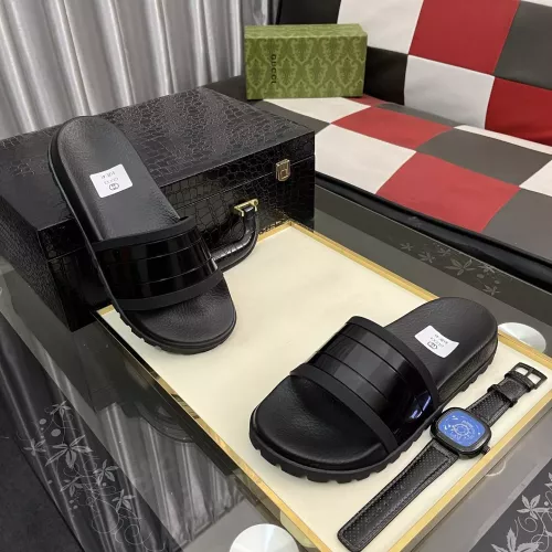 Replica Gucci Slippers For Men #1340174 $48.00 USD for Wholesale