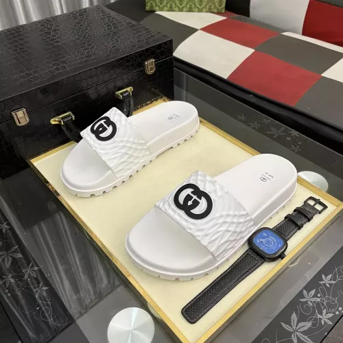 Replica Gucci Slippers For Men #1340178 $48.00 USD for Wholesale