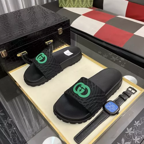 Replica Gucci Slippers For Men #1340180 $48.00 USD for Wholesale