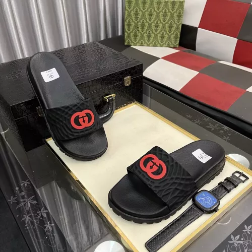 Replica Gucci Slippers For Men #1340183 $48.00 USD for Wholesale