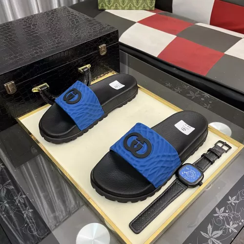 Replica Gucci Slippers For Men #1340185 $48.00 USD for Wholesale