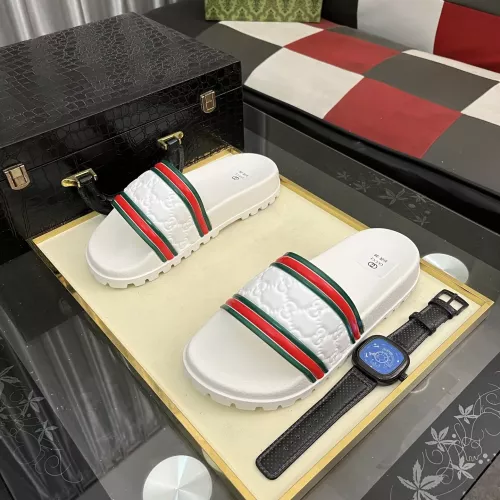 Replica Gucci Slippers For Men #1340186 $48.00 USD for Wholesale