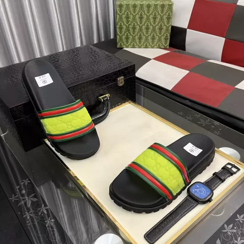 Replica Gucci Slippers For Men #1340187 $48.00 USD for Wholesale