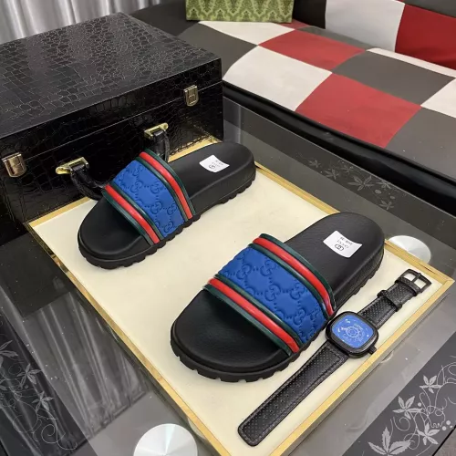 Replica Gucci Slippers For Men #1340188 $48.00 USD for Wholesale
