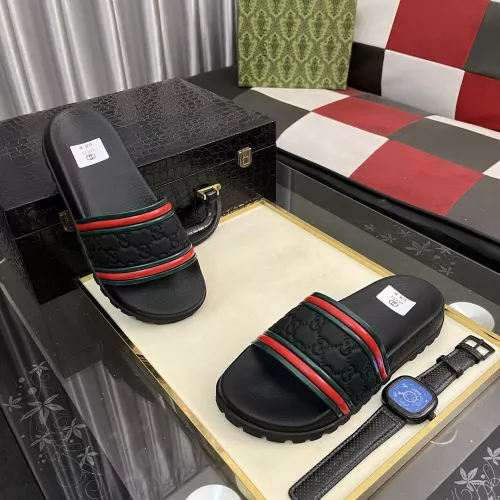 Replica Gucci Slippers For Men #1340189 $48.00 USD for Wholesale