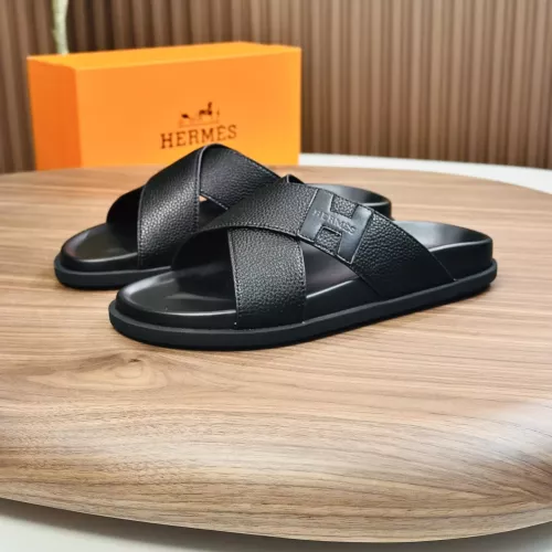 Cheap Hermes Slippers For Men #1340204, $$82.00 USD On Hermes Slippers