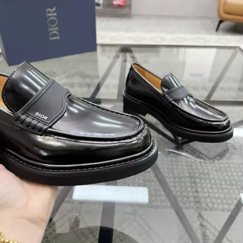 Replica Christian Dior Leather Shoes For Men #1340317 $132.00 USD for Wholesale