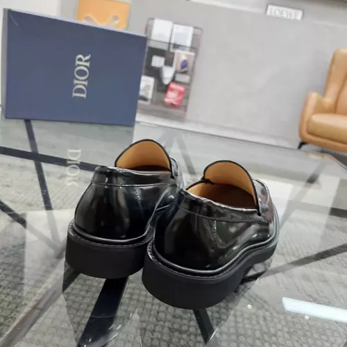 Replica Christian Dior Leather Shoes For Men #1340317 $132.00 USD for Wholesale