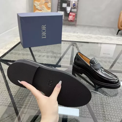 Replica Christian Dior Leather Shoes For Men #1340317 $132.00 USD for Wholesale