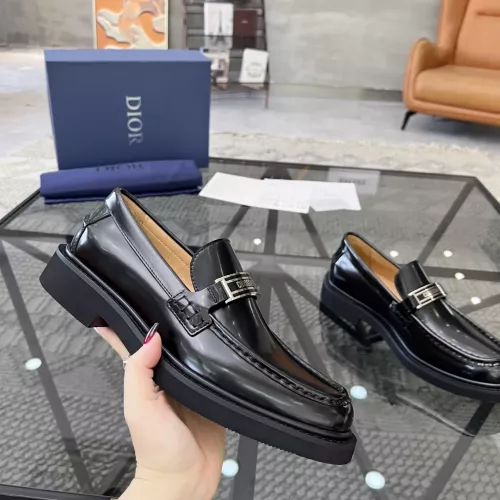 Replica Christian Dior Leather Shoes For Men #1340319 $132.00 USD for Wholesale