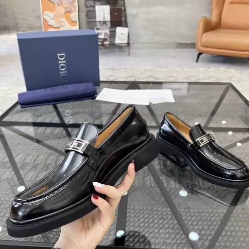 Replica Christian Dior Leather Shoes For Men #1340319 $132.00 USD for Wholesale