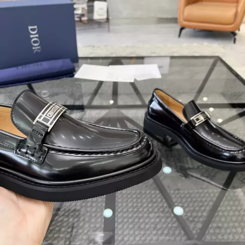 Replica Christian Dior Leather Shoes For Men #1340319 $132.00 USD for Wholesale