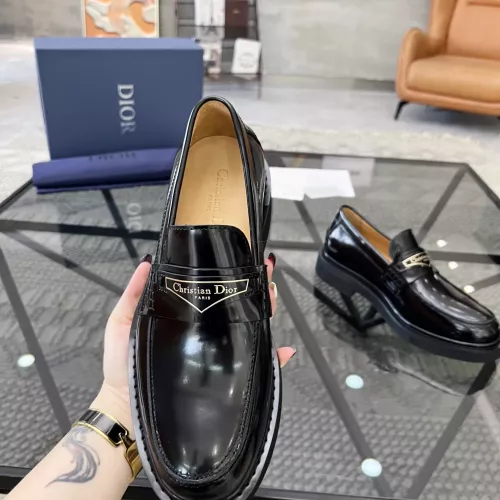 Replica Christian Dior Leather Shoes For Men #1340319 $132.00 USD for Wholesale