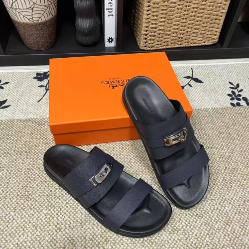 Cheap Hermes Slippers For Men #1340337, $$60.00 USD On Hermes Slippers