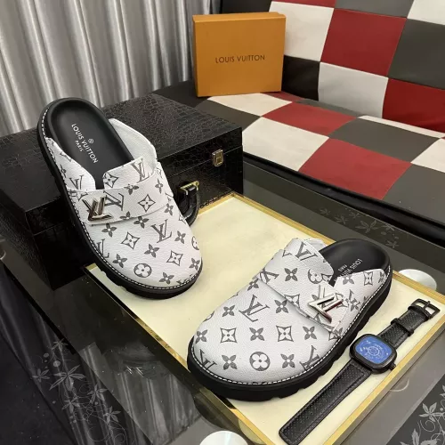 Replica Louis Vuitton Slippers For Men #1340394 $80.00 USD for Wholesale