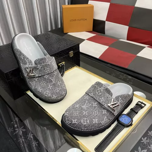 Replica Louis Vuitton Slippers For Men #1340395 $80.00 USD for Wholesale