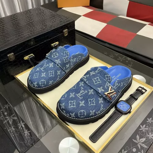 Cheap Louis Vuitton Slippers For Men #1340396, $$80.00 USD On Louis Vuitton Slippers
