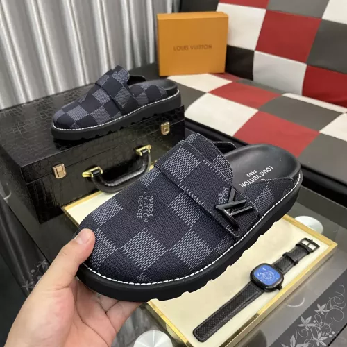 Replica Louis Vuitton Slippers For Men #1340397 $80.00 USD for Wholesale
