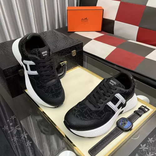 Replica Hermes Casual Shoes For Men #1340416 $98.00 USD for Wholesale