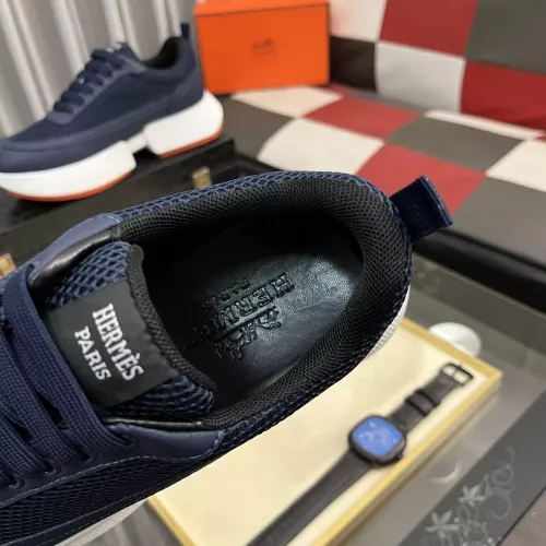 Replica Hermes Casual Shoes For Men #1340418 $82.00 USD for Wholesale
