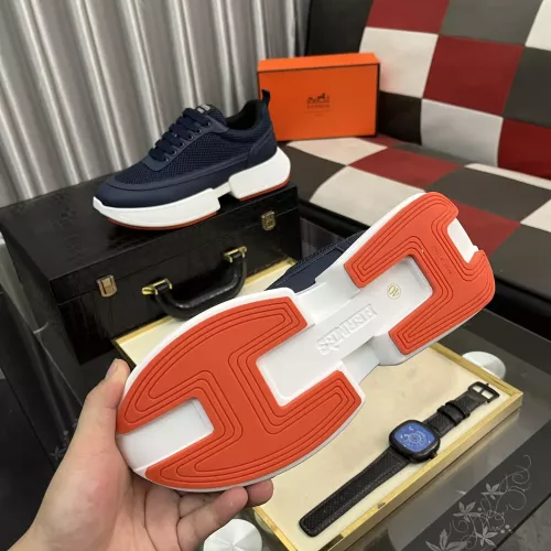 Replica Hermes Casual Shoes For Men #1340418 $82.00 USD for Wholesale