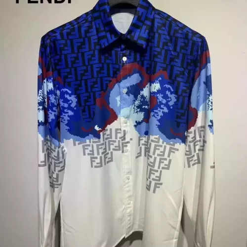 Cheap Fendi Shirts Long Sleeved For Men #1340451, $$41.00 USD On Fendi Shirts