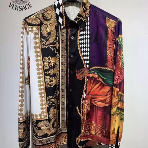 Cheap Versace Shirts Long Sleeved For Men #1340463, $$41.00 USD On Versace Shirts