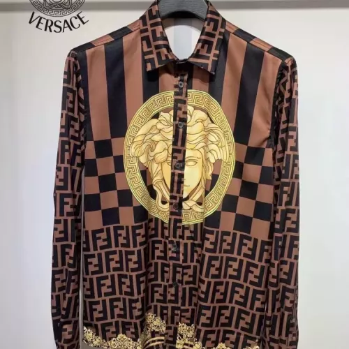 Cheap Versace Shirts Long Sleeved For Men #1340490, $$41.00 USD On Versace Shirts